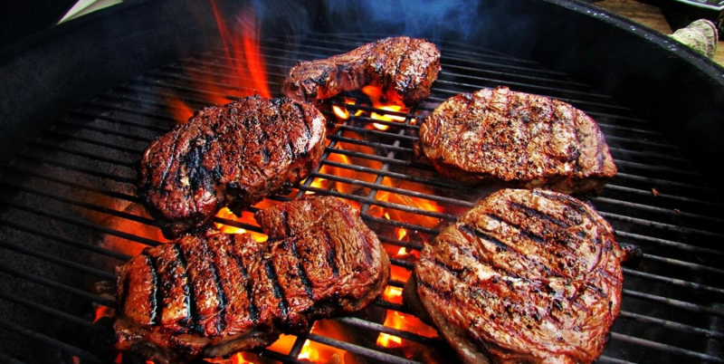 Как готовить на угольном гриле